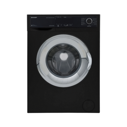 غسالة ملابس شارب فول أوتوماتيك تحميل أمامي 7 كجم لون أسود – موديل ES-FP710CXE-B