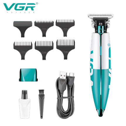 ماكينة حلاقة الشعر الاحترافية القابلة لإعادة الشحن VGR – موديل V-958