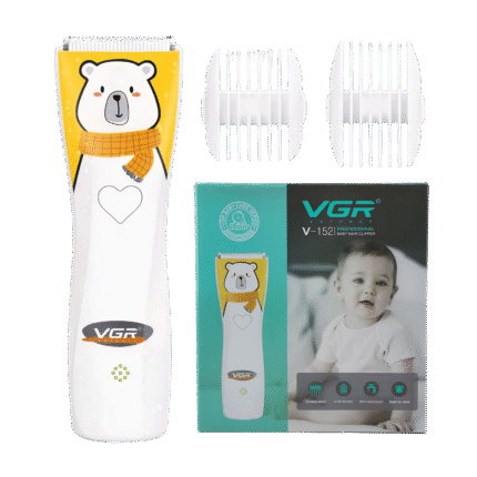 ماكينة حلاقة شعر الأطفال الاحترافية VGR منخفضة الضوضاء – موديل V-152