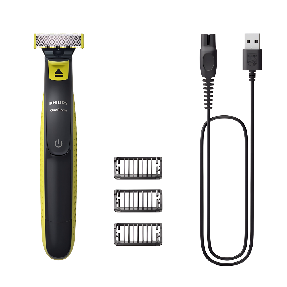 ماكينة حلاقة فيليبس OneBlade للوجــه – موديل QP272410 ماكينة حلاقة فيليبس OneBlade للوجه – موديل QP2724/10