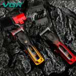 ماكينة قص الشعر الاحترافية VGR للجسم بألوان متدرجة مع شاشة LCD – عالية السرعة – موديل V-656