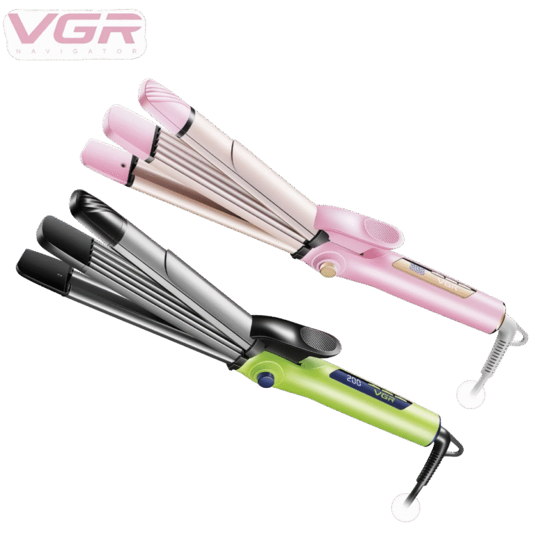 مكواة فرد الشعر الاحترافية VGR متعددة الاستخدامات 4 في 1 – موديل V-570